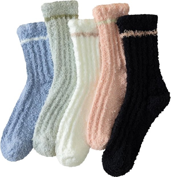 fauson Women’s Fuzzy Warm Socks