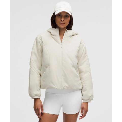 lululemon连帽防水加厚夹克