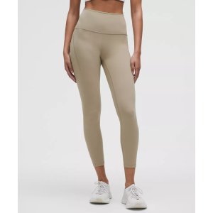 Wunder Train 高腰口袋紧身裤 25英寸