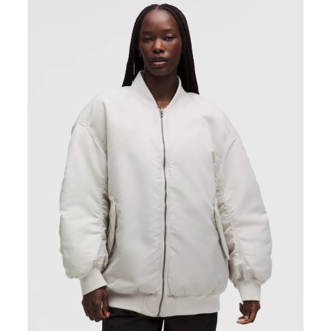 lululemon双面宽松羽绒夹克 600蓬