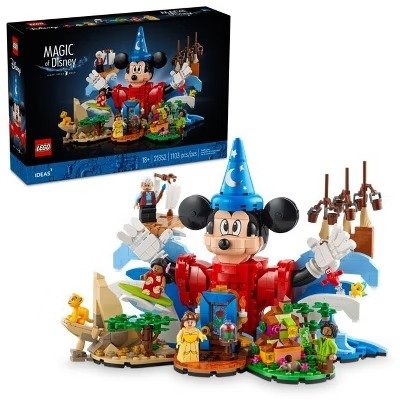 Ideas Magic of Disney Collectible Building Set 21352