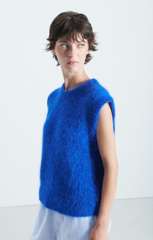 Niby Alpaca Knit Sleeveless Jumper