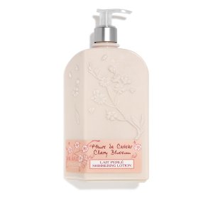 L Occitane Cherry Blossom 闪耀润肤乳 500ML