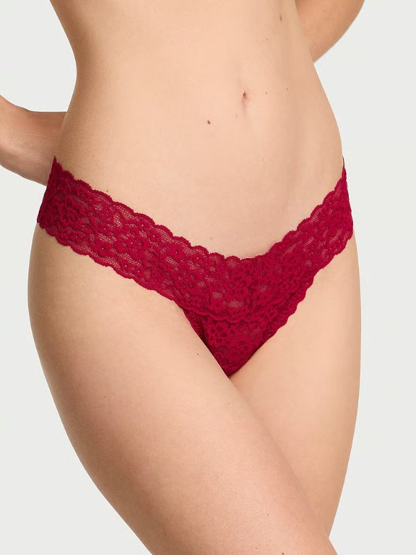 Lacie Rose Valentine Lace Thong