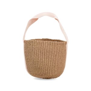 Chloe 女童草编手提篮包