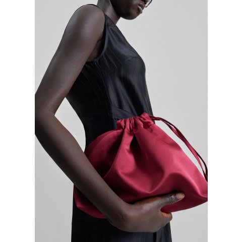 The Frankie ShopMorgan Satin Small Pouch