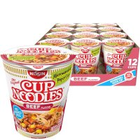 Nissin 牛肉味杯面 2.25oz 12杯
