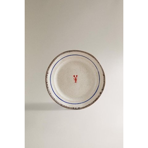 仿陶鱼形甜点盘