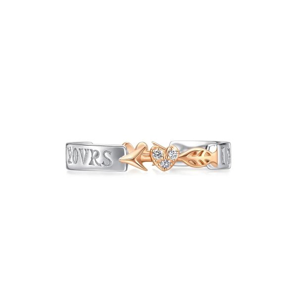 V&A 18K White & Rose Gold Ring - 93324R | Chow Sang Sang Jewellery