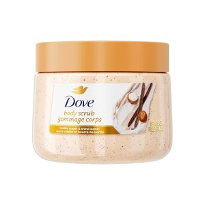 Dove 香草＋乳木果身体磨砂膏 15oz