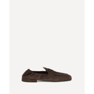 Prada Shuffle 麂皮乐福鞋