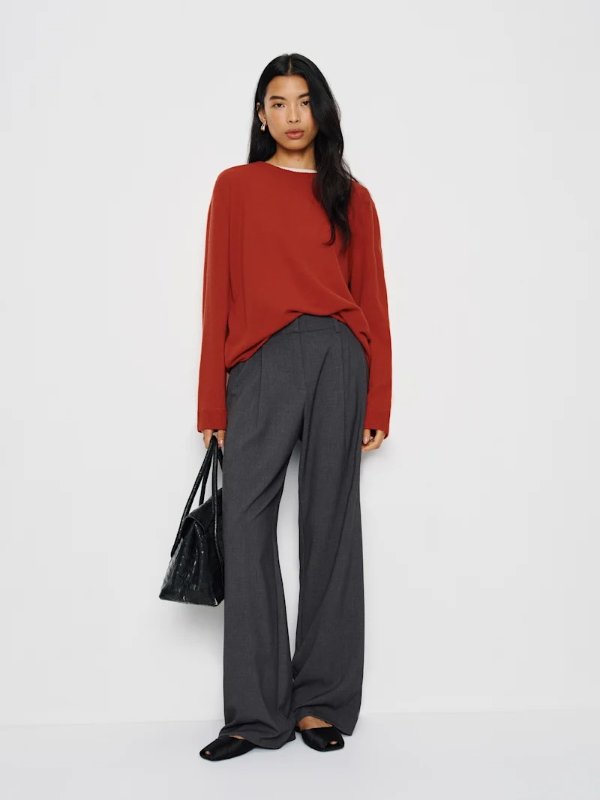 Boyfriend Cashmere Sweatshirt