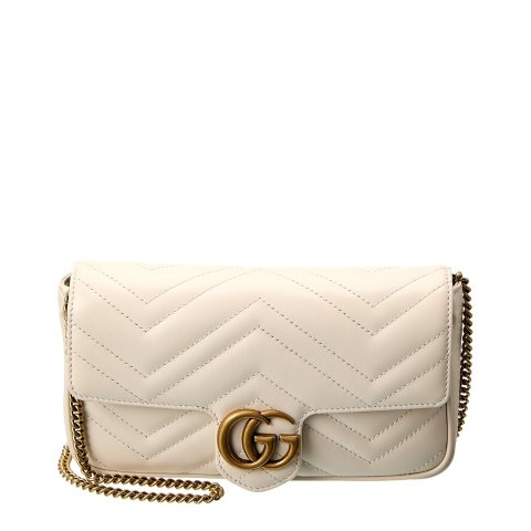 GG Marmont 迷你皮革单肩包