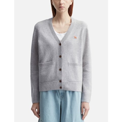 Baby Fox 羔羊毛短款开衫