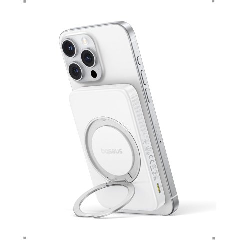  PicoGo 超薄磁吸充电宝 5000mAh 白色