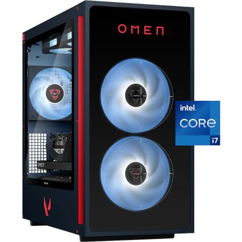 OMEN 35L 台式机 i7 16GB 1TB 5060 Ti 海军蓝
