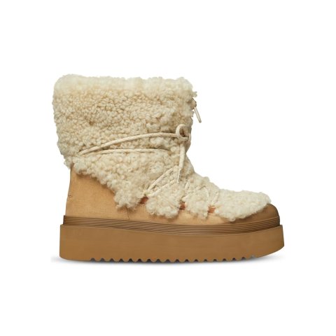 Mellow 麂皮系带靴 羊毛衬里