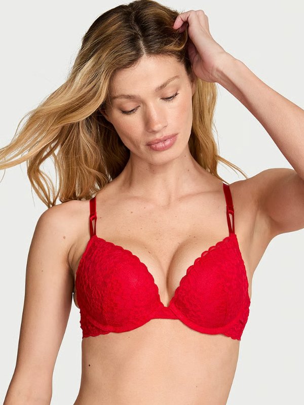 Sexy Tee Sophia Lace Push-Up Bra
