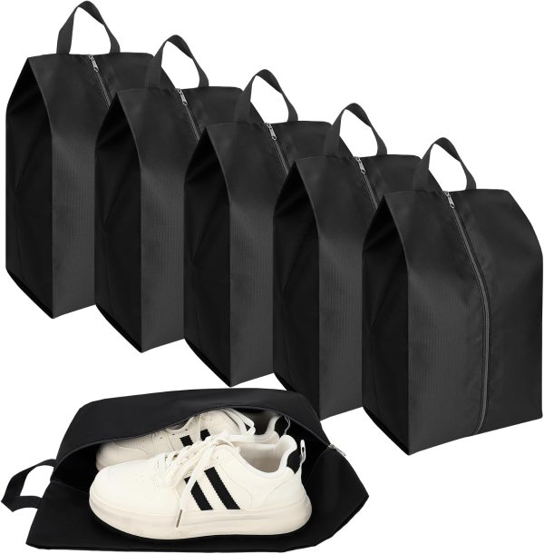 Oxford Fabric Shoe Bags Large 6 Pack