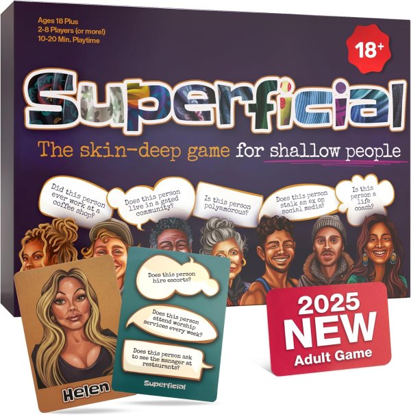 Inspiration Play Superficial Adult Card Game