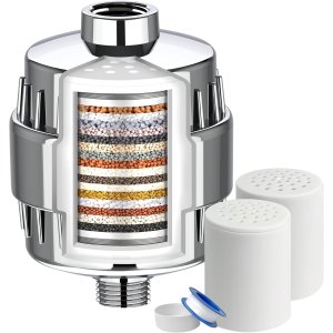 Puiuisoul 20级花洒过滤器 2滤芯 高效除氯