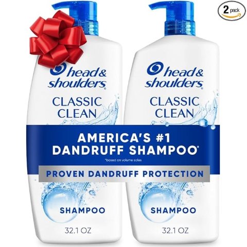Head & Shoulders 经典去屑洗发水 32.1盎司*2