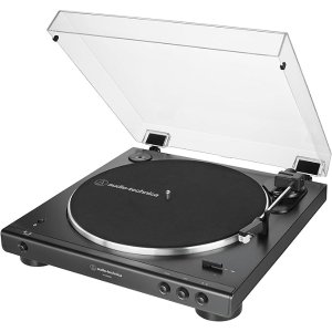 Audio-Technica AT-LP60XBT 黑色无线黑胶唱机