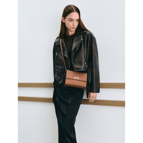 Chance 复古皮革单肩包