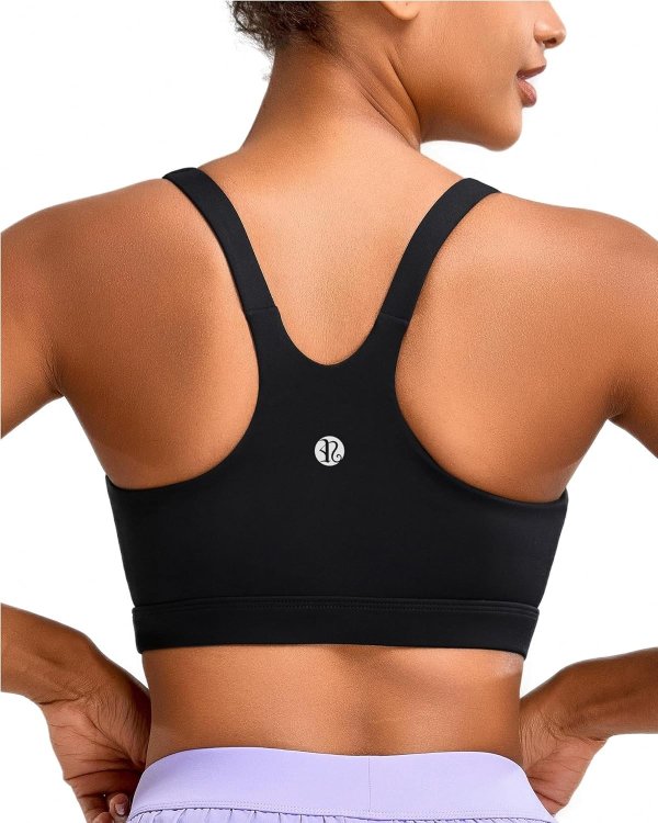 RUNNING GIRL Women's Sports Bra Molded Cup High Impact