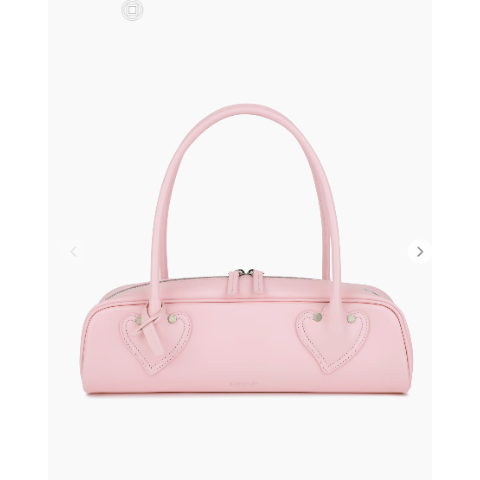 KIMHĒKIM L Amour Leather Flute Bag Pink
