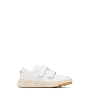 白色魔术贴休闲鞋