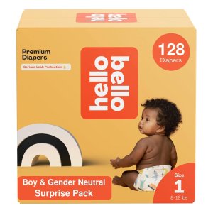 白菜价：Hello Bello 纸尿裤 1号 128片