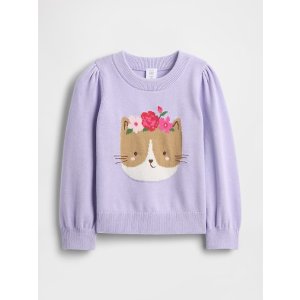 Gap 婴幼儿泡泡袖毛衣