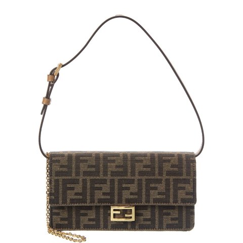 Baguette 真皮链条钱包