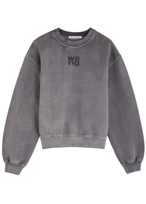 New Season Logo cotton-blend sweatshirt