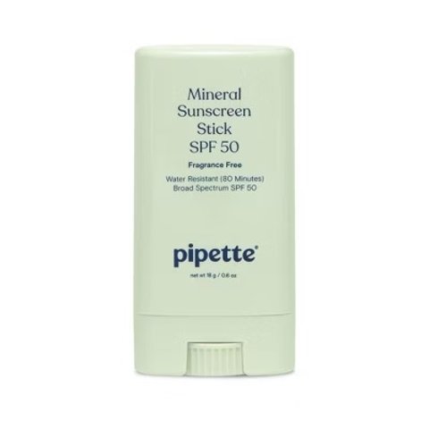 Pipette 矿物防晒棒 SPF50 0.6oz