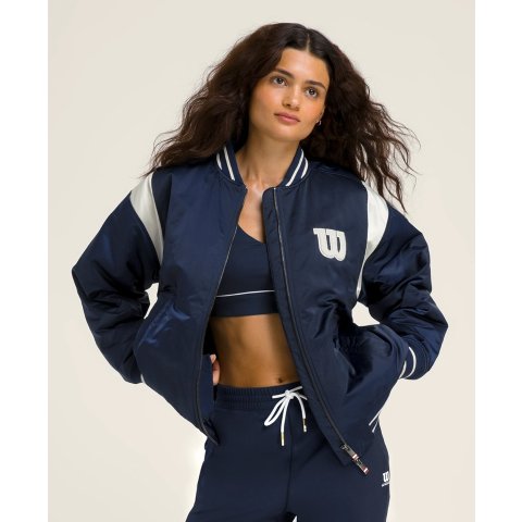 Satin Heritage Bomber Jacket