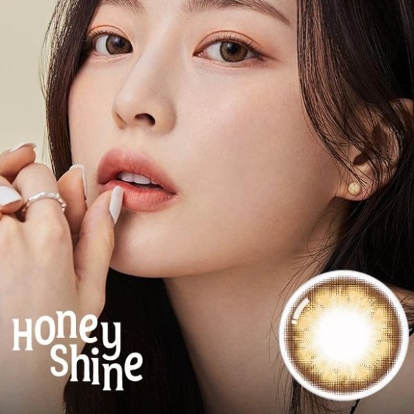 Lens Diary OLENS 1 Day Honey Shine Brown Daily Disposable Circle Lenses 10-Pack