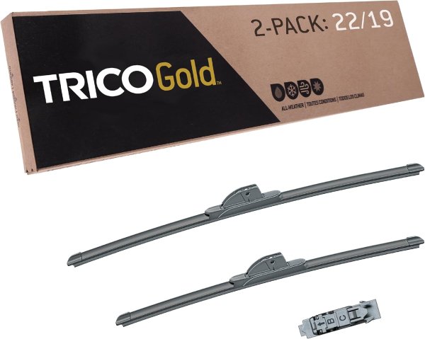 TRICO Gold Windshield Wiper Blades 22"+19" Set of 2