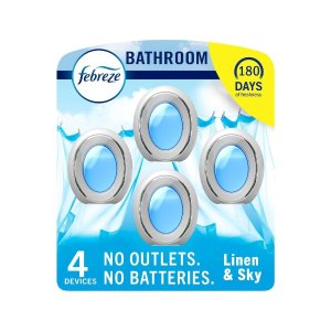 Febreze 浴室空气清新剂 天空香型 4个装