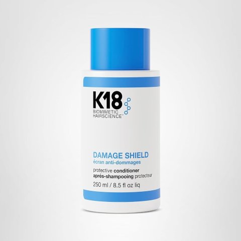K18 Damage Shield Protective Conditioner, Protects Hair from Daily Damage, Improves Strength & Shine, 8.5 Fl Oz