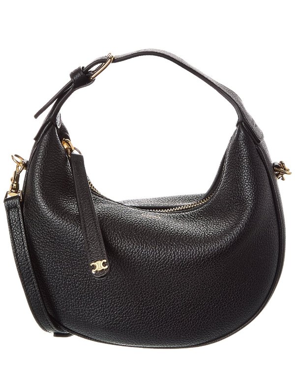 Teen Lulu Leather Hobo Bag