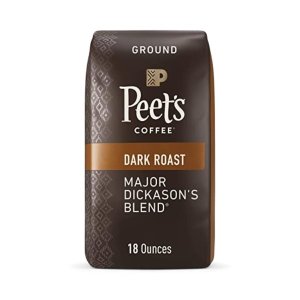 2包$19.53Peet s Dark 咖啡粉 18盎司