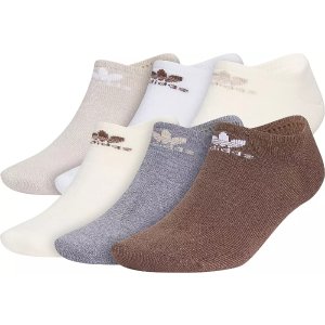 adidas Trefoil 男士短袜 6双装