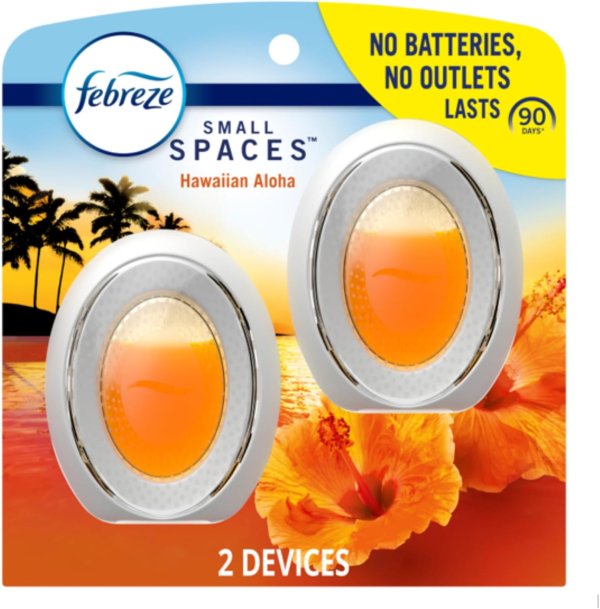 Febreze Air Freshener Aloha Scent 2 Count