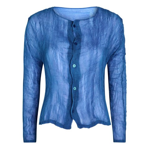 Uni-form 褶皱雪纺衬衫