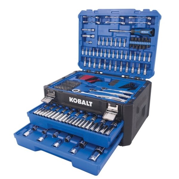 302 -Piece Metric and standard (SAE) Mechanics Tool Set with Hard Case