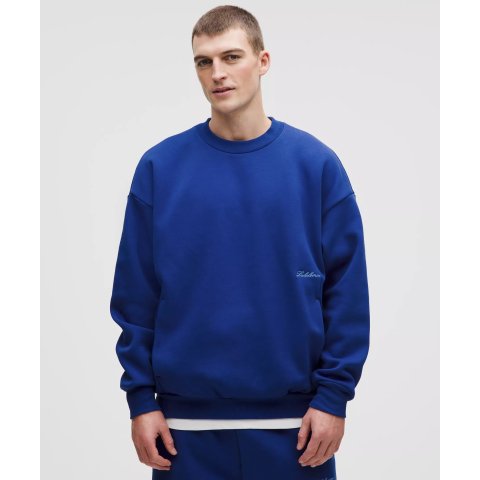 lululemon高领宽松男士卫衣