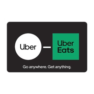Uber $100 礼卡