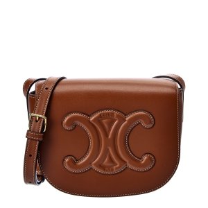 Celine Folco Triomphe皮革单肩包